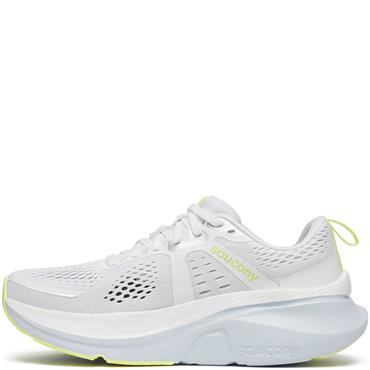 SAUCONY WOMENS POWER RUN LACE TRAINER - WHITE ICE